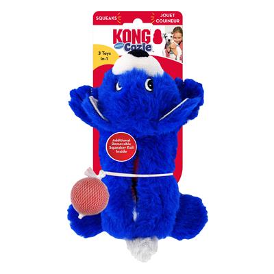 KONG Cozie Pocketz Dog Toy Bear 1ea/MD
