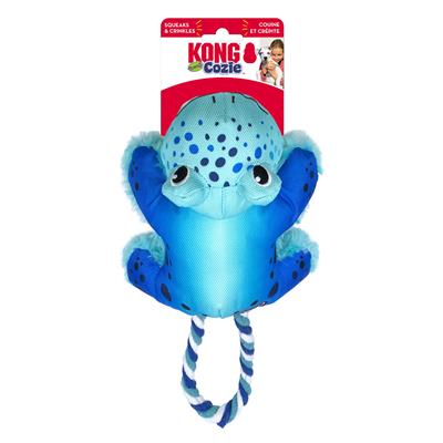 KONG Cozie Tuggz Dog Toy Frog 1ea/MD/LG