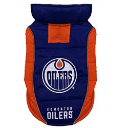 EDMONTON OILERS PUFFER VEST