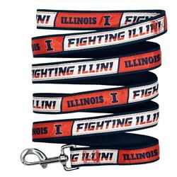 ILLINOIS SATIN LEASH