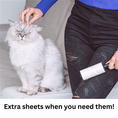 Refills for Lint Roller (#23231), 2 X 60 sheet rolls