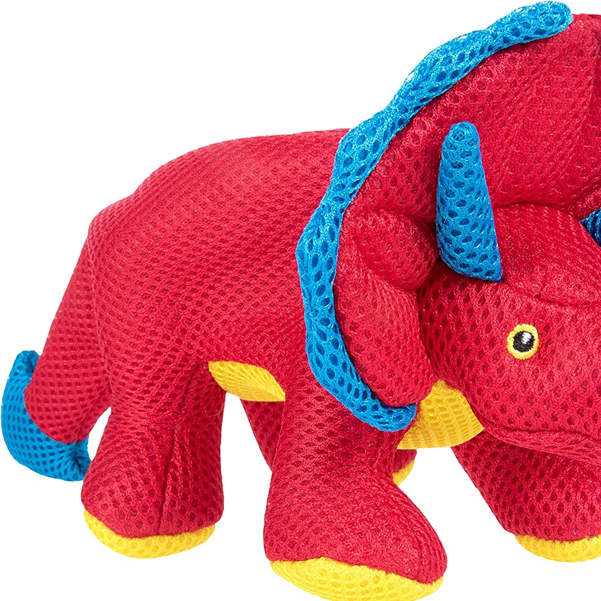 goDog 2x Chew Guard Dino Frills Small Red