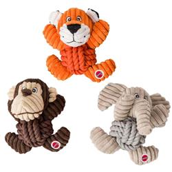 Spot Knot For Nothin Dog Toy Assorted 6.5 in