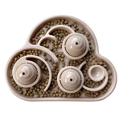 fouFIT™ Hide 'n Seek Interactive Slow Feeder - Cloud (PP + Wheat Straw) - Case of 3