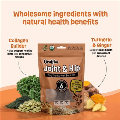 Gruffies Joint & Hip 6 oz Bags (12 Pack)