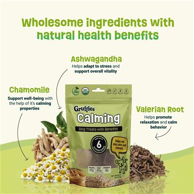 Gruffies Calming 6 oz Bags (12 Pack)