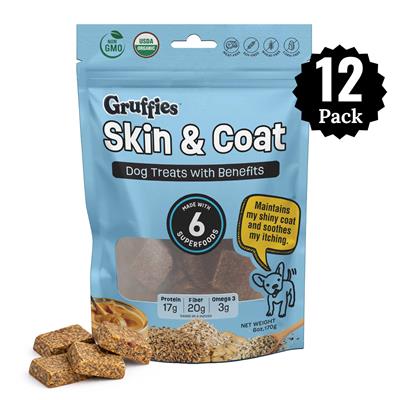 Gruffies Skin & Coat 6oz (12pack)