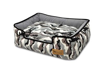 White Camouflage Lounge Bed