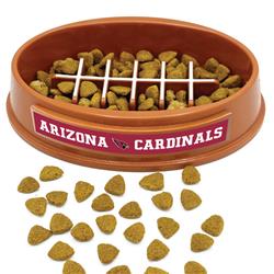 NFL Arizona Cardinals Football Slow Feeder Bowl