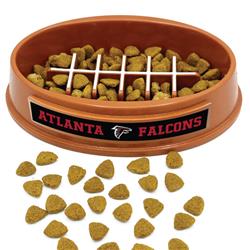 NFL Atlanta Falcons Football Slow Feeder Bowl
