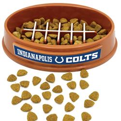 NFL Indianapolis Colts Football Slow Feeder Bowl