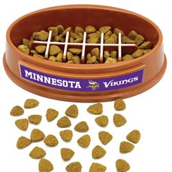 NFL Minnesota Vikings Football Slow Feeder Bowl