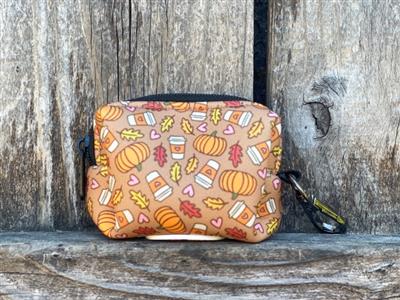 Pumpkin Spice | Poop Bag Holder | Dog Waste Bag Holder | Fall | Autumn | Thanksgiving