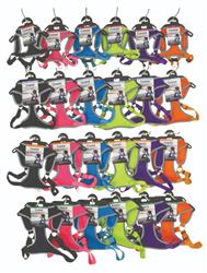 Coastal® Comfort Soft® Reflective Mesh Harness Six Color Display, 48 PCS