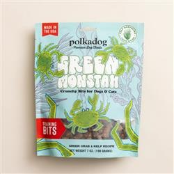 Polka Dog Bakery Dog Green Monstah Bits 5Lb Bulk