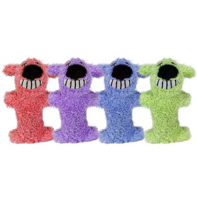 Multipet Loofa Dog FOR Cats, Cat Toy 3", Assorted Colors