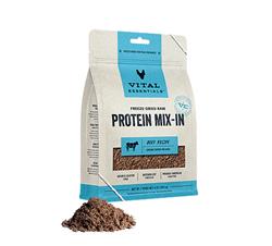 Vital Essentials Dog Freeze Dried Topper Ground Beef 6oz.