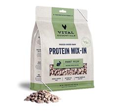 Vital Essentials Dog Freeze Dried Topper Rabbit 18oz.