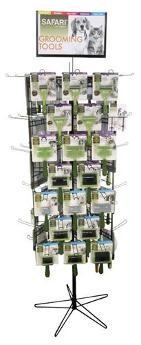 Safari® Floor Spinner Display, 128 PCS