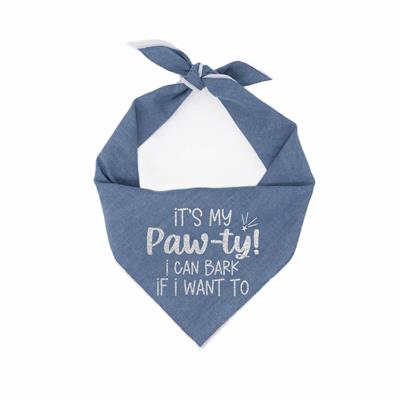 Birthday Bandana | Dog Birthday |  Birthday Dog Bandana | Happy Birthday Bandana | It's My Party | Party Bandana