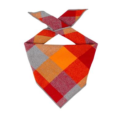 Flannel Dog Bandana, Plaid Bandana, Fall Bandana, High Quality Fabric