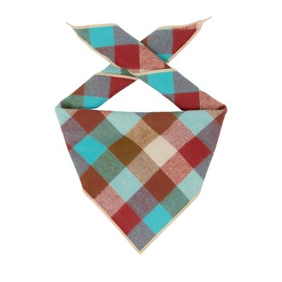 Fall Bandana, Plaid Bandana, Flannel Dog Bandana, High Quality Luxe Fabric
