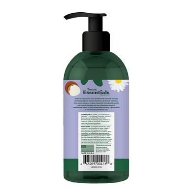 Tropiclean Dog Cat Essentials Shampoo Shea Butter 16oz.