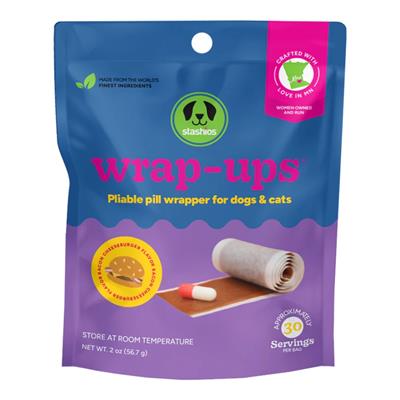 Stashios Dog & Cat Wrap-Ups Bacon Cheeseburger 2.1oz.