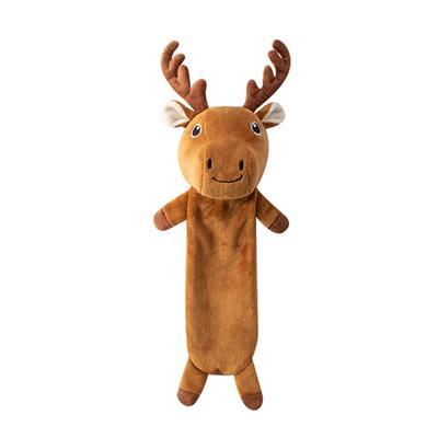 DONT MOOSE WITH ME(FLATTIE) PLUSH DOG TOY