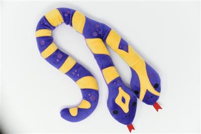 Dog Toy - Snake Purple