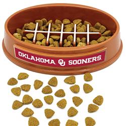 NCAA Oklahoma Football Slow Feeder Bowl
