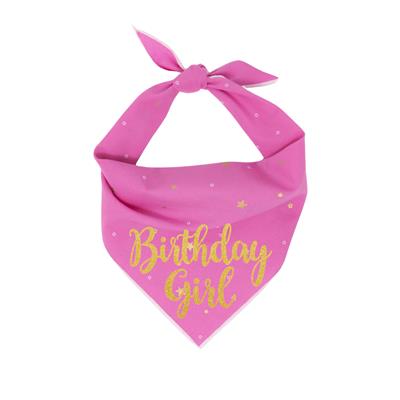 Birthday Girl Dog Birthday |  Birthday Dog Bandana | Happy Birthday Bandana | Party Bandana