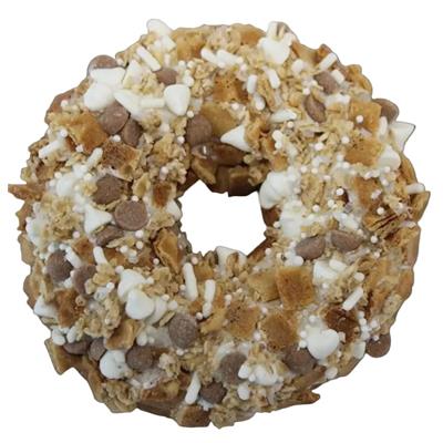 Gourmet Donut, Cinnamon Toast Crunch Donut Dog Treat