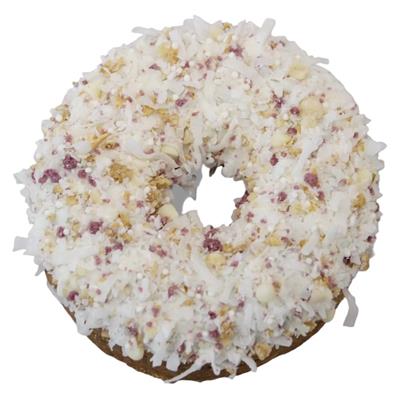 Gourmet Donut, Coconut Blueberry Cobbler Donut Dog Treat