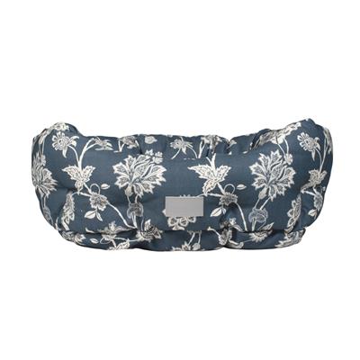 Indienne Coastal Small Round Cuddler Pet Bed