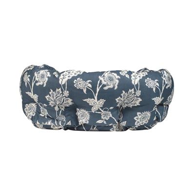Indienne Coastal Small Round Cuddler Pet Bed