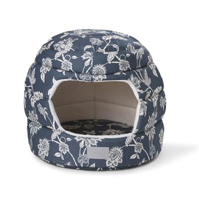 Indienne Coastal Blue Pet Bed Hut