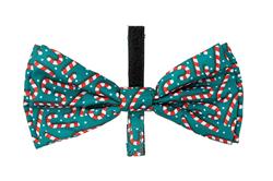 FuzzYard Bowtie Candy Cane Green