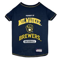 MLB Milwaukee Brewers Pet T-Shirt