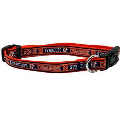 NCAA Syracuse Satin Pet Collar