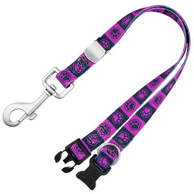 24" Polyester Loop Purple Checkers by Groom Loop