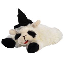 Multipet Halloween Lamb Chop 6.5" w/Black Hat & Paws