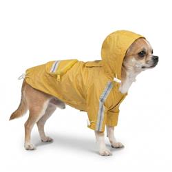 Pocket Raincoat Pastel Yellow