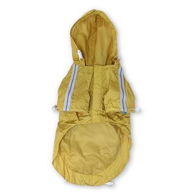 Pocket Raincoat Pastel Yellow