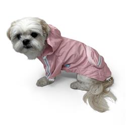 Pocket Raincoat Pastel Pink