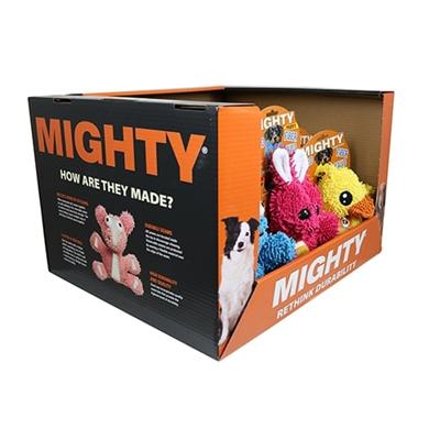 Mighty® Microfiber Ball Monster, Rabbit, Duck PDQ - 15 Units