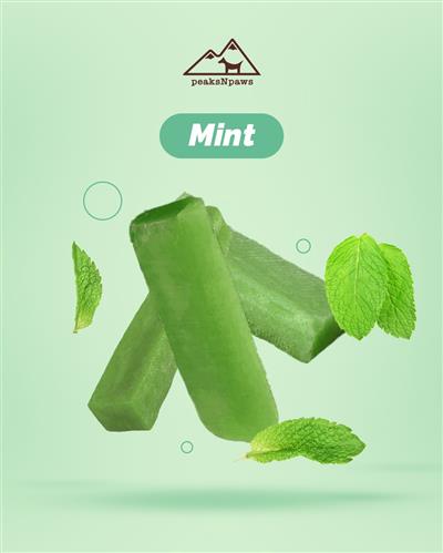 Mint Yak Milk Chews - Large Sized Value Packs (3 Chews)