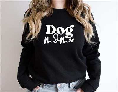 DOG MOM Sweatshirt | Unisex Crew Neck | Crewneck Sweatshirt