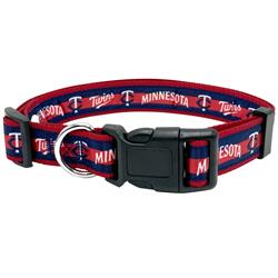 MLB Minnesota Twins Satin Pet Collar
