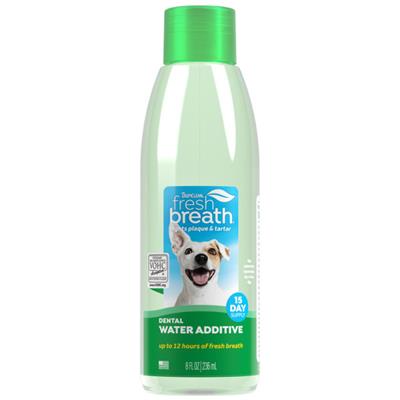 TropiClean Fresh Breath Dental Water Additive for Dogs, 8oz
